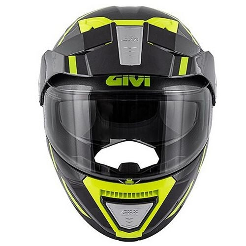 GIVI MOD X.33 CANYON DIVISION Moto Virar Cima Capacete TITÂNIO AMARELO – 4 – Maximomoto PT