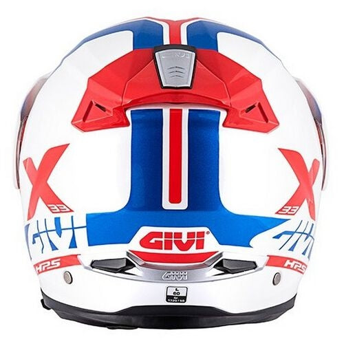GIVI MOD X.33 CANYON DIVISION Moto Virar Cima Capacete Branco Vermelho – 4 – Maximomoto PT