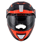 GIVI MOD X.33 CANYON LAYERS Moto Modular off-road Capacete Preto Laranja