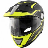 GIVI CASCO MOD X33/CANYON C/PL.D/LAYERS NEGRO-MT/YELLOW