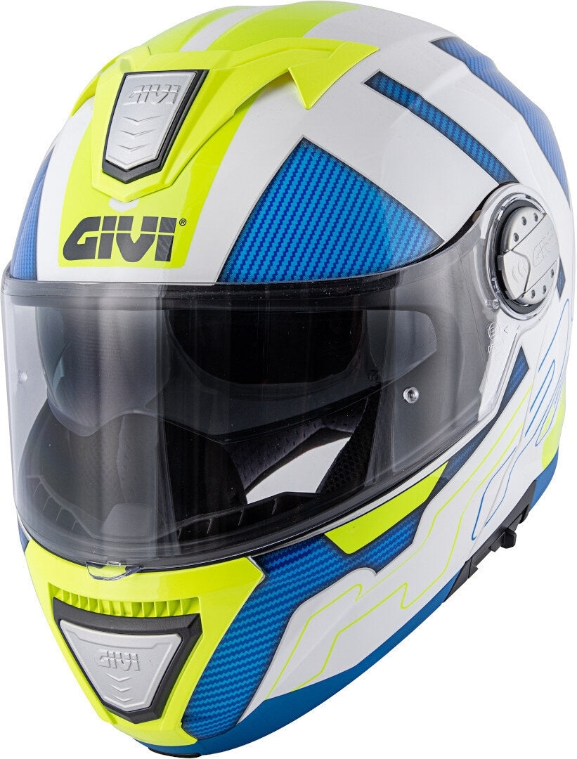 GIVI CASCO MOD X23/SYDNEY C/PL.D/PROTECT BLANCO/AZUL/YELLOW – 2 – Maximomoto PT