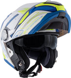 GIVI CASCO MOD X23/SYDNEY C/PL.D/PROTECT BLANCO/AZUL/YELLOW