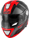 GIVI CASCO MOD X23/SYDNEY C/PL.D/PROTECT NEGRO-MT/TITANI/RO