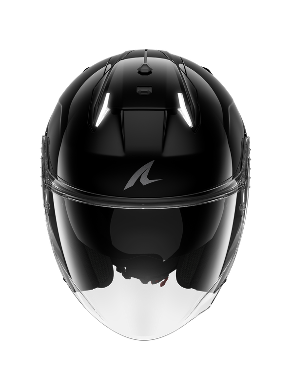 SHARK SKWAL I3 BLANK CAPACETE ABERTO MOTO PRETO