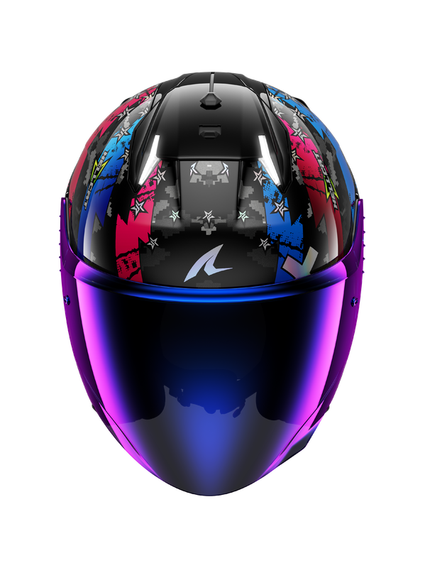 SHARK SKWAL i3 JET Hellcat MATTE BLACK HULL BLUE CHROME – 2 – Maximomoto PT