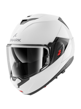 SHARK OXO BLANK MOTORCYCLE ABATIBLE CASCO BLANCO PEARLADO – Maximomoto PT