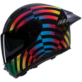 NOLAN N60-6 SPORT POLYCHROME 343 Moto Desportiva Capacete Integral