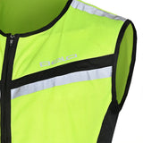 BELA Zoro Alta Visibilidade Moto Colete Têxtil Amarelo Fluorescente