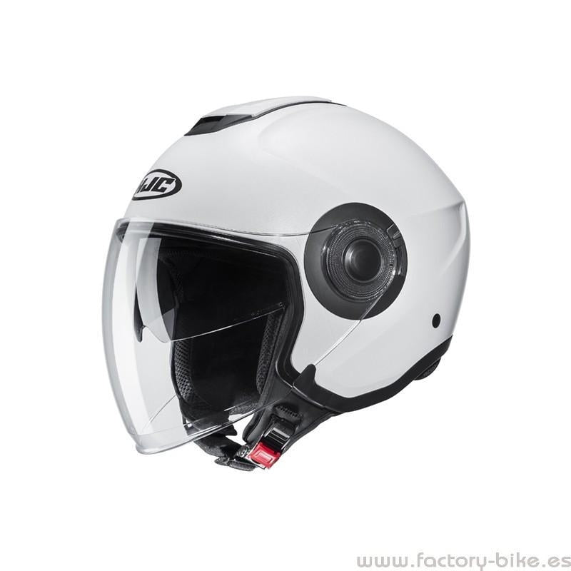 HJC I40 BLANC PERLE – 1 – Maximomoto PT
