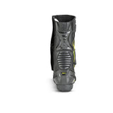 BELA MASTER Homem Moto Couro Botas Preto Fluorescente Amarelo