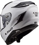 LS2 FF327 CHALLENGER SOLID WHITE