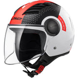 LS2 OF562 AIRFLOW CONDOR WHITE BLACK RED