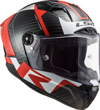 LS2 FF805 THUNDER C RACING1 GL.RED WHITE