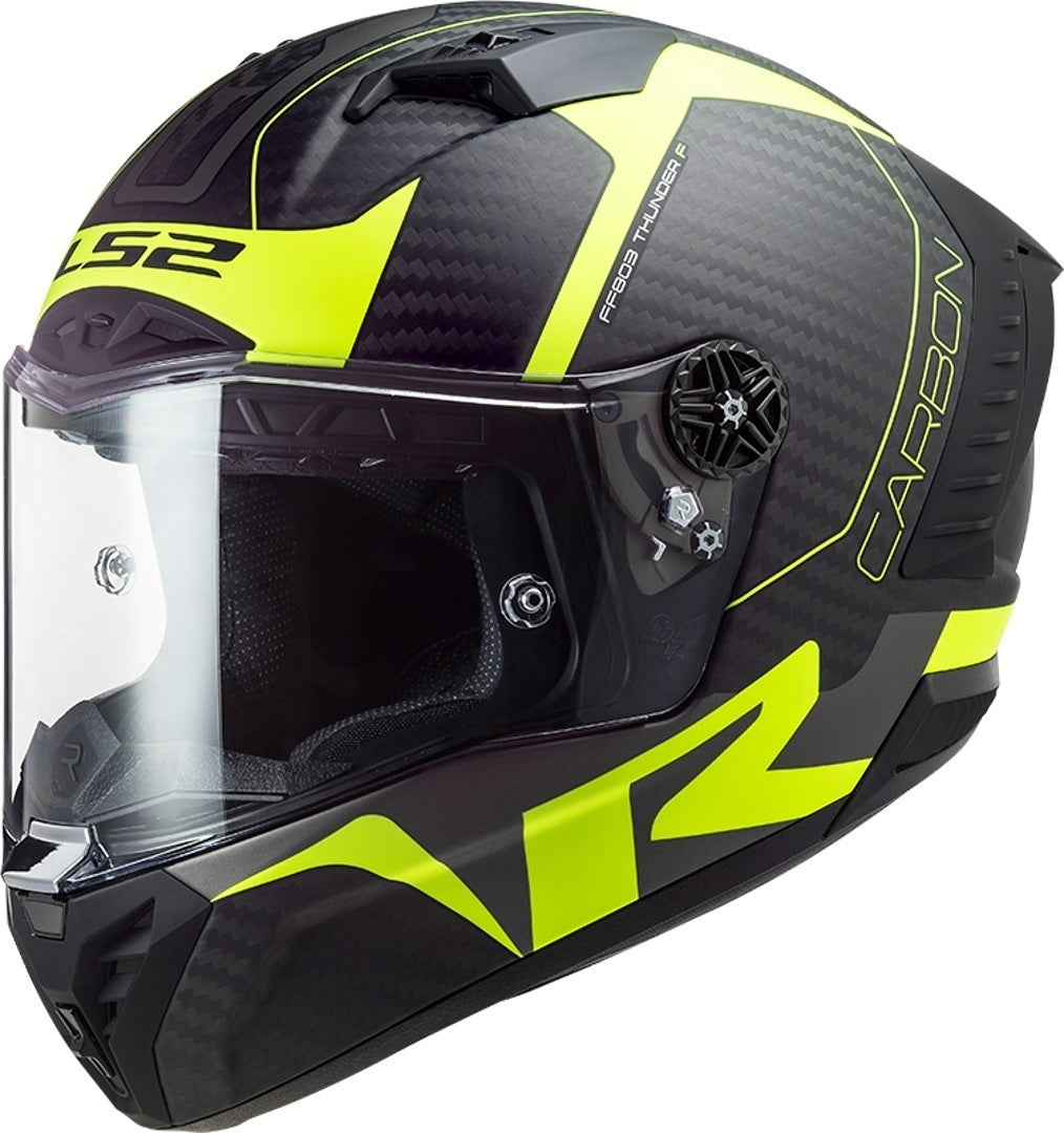 LS2 FF805 THUNDER C RACING1 MATT HV YELLOW – 2 – Maximomoto PT