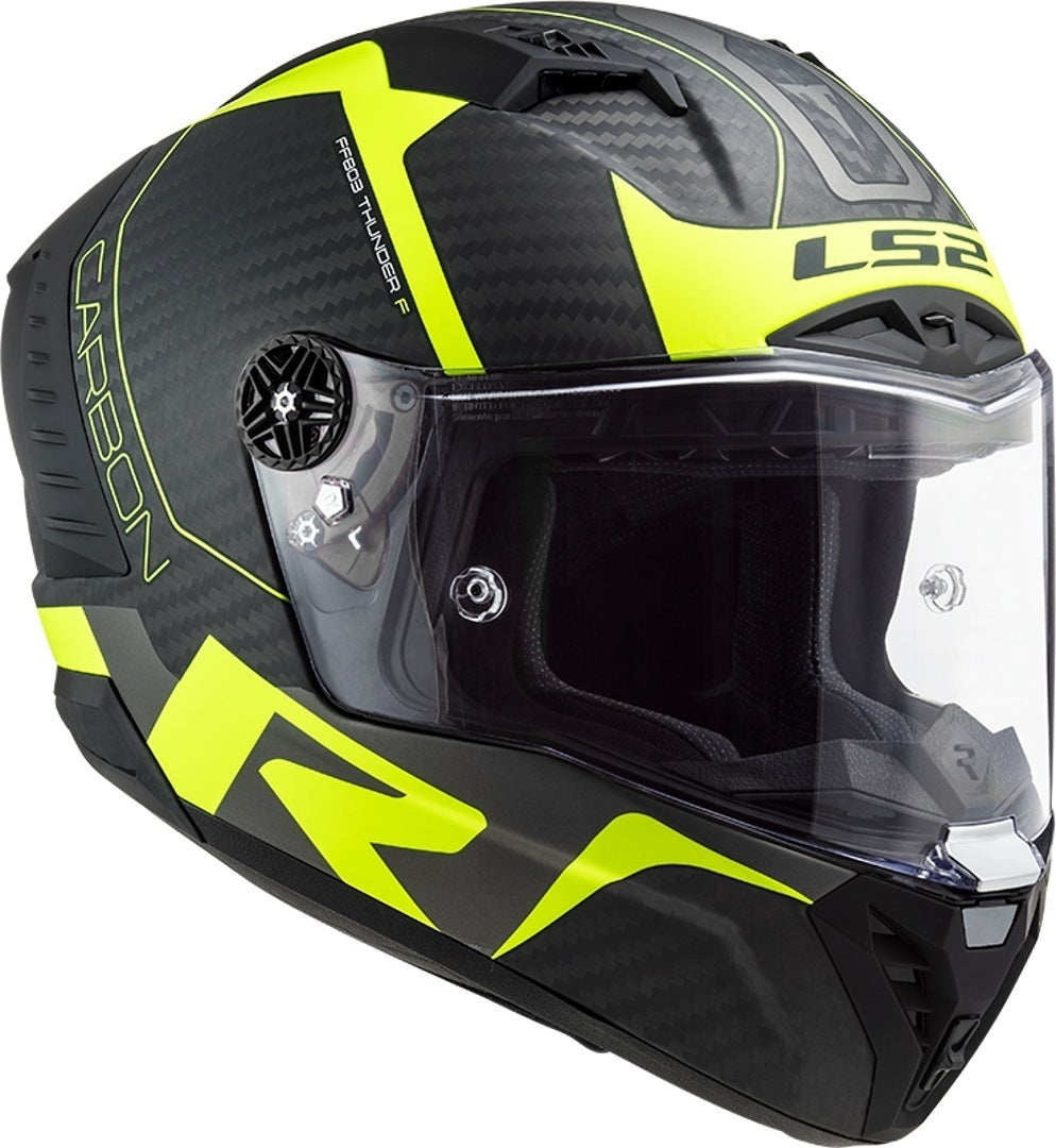 LS2 FF805 THUNDER C RACING1 MATT HV YELLOW – 3 – Maximomoto PT