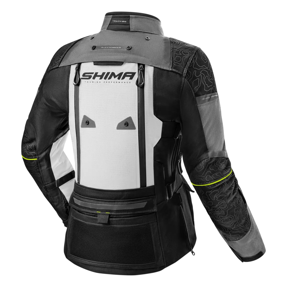SHIMA TRACKER SENHORA DE MOTO CASACOS CINZA – 2 – Maximomoto PT