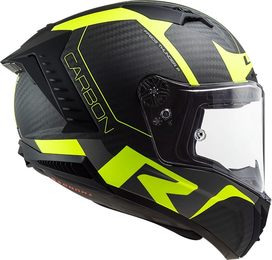 LS2 FF805 THUNDER C RACING1 MATT HV YELLOW – 4 – Maximomoto PT
