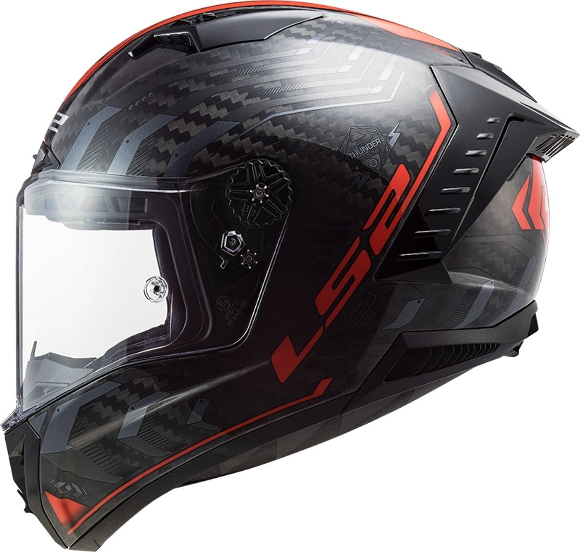 LS2 FF805 THUNDER C SPUTNIK MOTO INTEGRAL RACING HELMET – 2 – Maximomoto PT