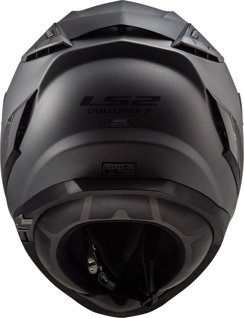 LS2 FF327 CHALLENGER SOLID MATT TITANIUM – 7 – Maximomoto PT