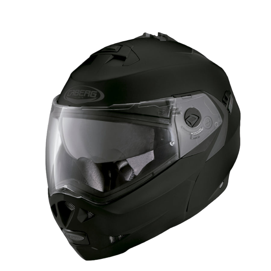 CABERG DUKE 2 MOTO MODULAR CAPACETE MATE PRETO – 1 – Maximomoto PT