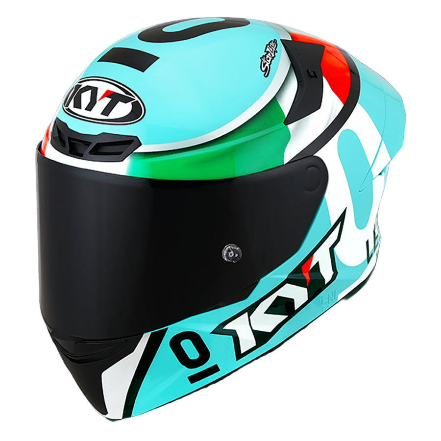 KYT-CASCO TT-COURSE REPLICA LEOPARD TRICOLORE