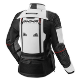 SHIMA TRACKER SENHORA DE MOTO CASACOS CLARO CINZA