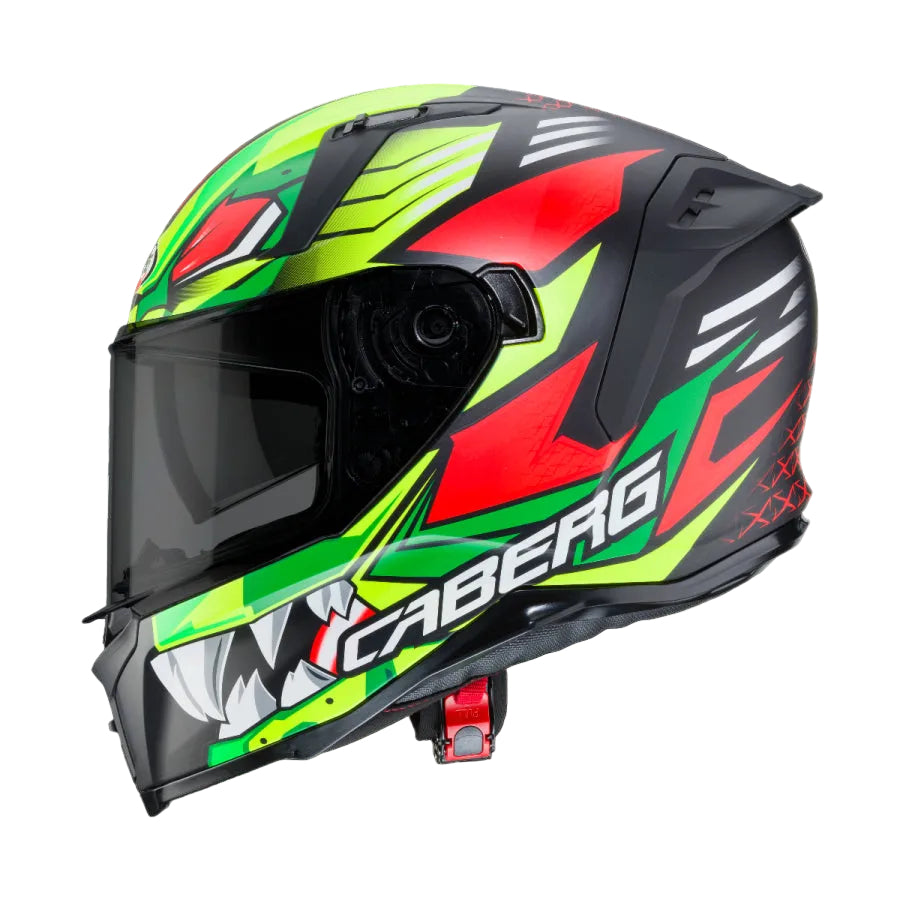 CABERG-Hull AVALON GIGA MATT BLACK/YELLOW FLUO/RED FLUO – 3 – Maximomoto PT