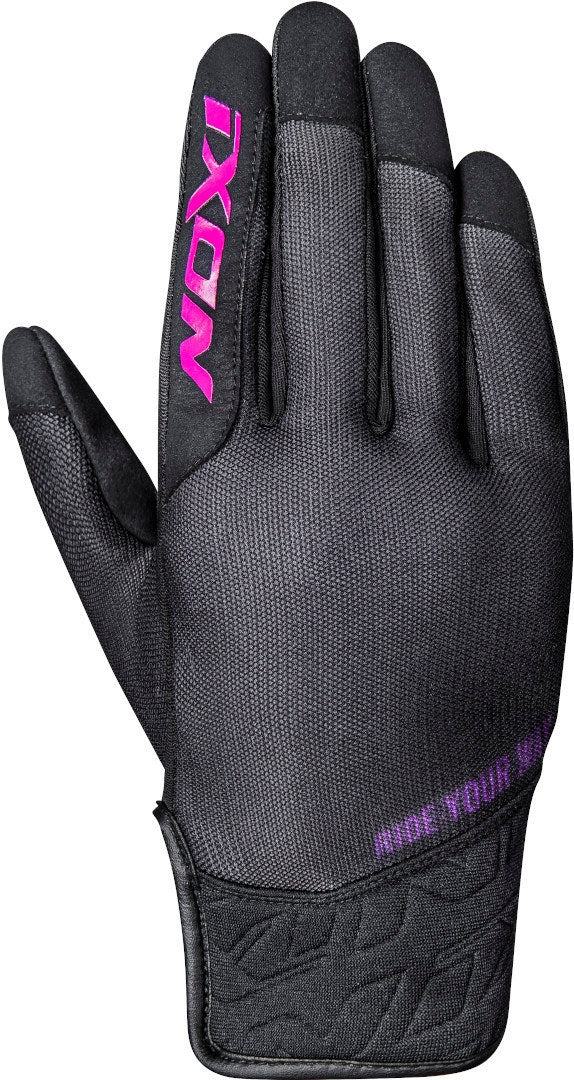 IXON RS SLICKER Women's Motorcycle Gloves Fusia Black – 3 – Maximomoto PT