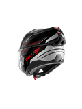 SHARK OXO RYDGER ABATIBLE MODULAR CASCO NEGRO PLATA ROJO