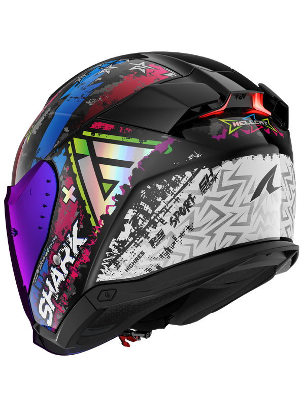 SHARK SKWAL i3 JET Hellcat MATTE BLACK HULL BLUE CHROME – 3 – Maximomoto PT