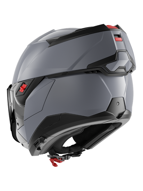 SHARK OXO DARK SHADOW FLIP DELANTERO CASCO PISTOLA PLATA – 3 – Maximomoto PT