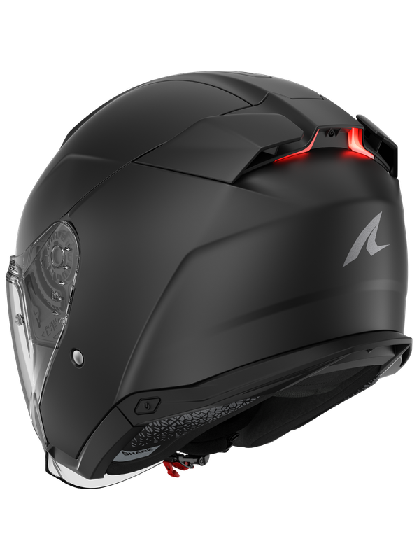 SHARK SKWAL I3 JET BLANK ON-ROAD MOTORCYCLE MATT BLACK HULL – 3 – Maximomoto PT