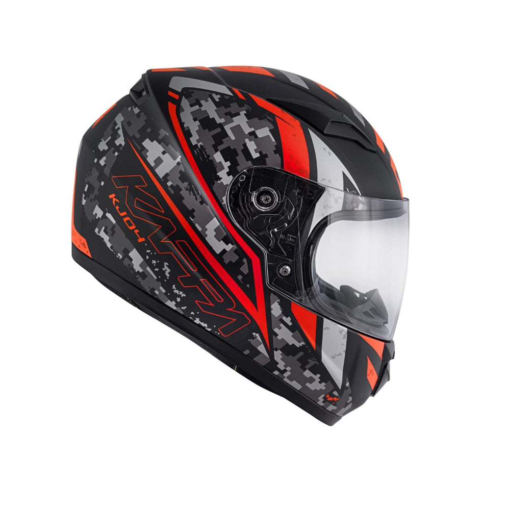 KAPPA KJ04 JÚNIOR INTEGRAL MOTOCICLISTA CAPACETE NEGRO MT ROJO – 4 – Maximomoto PT