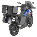 Givi OBKN58B Monokey Trekker Outback Evo de aluminio Maleta para motocicleta negro