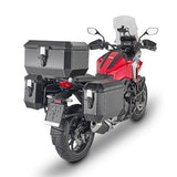 GIVI Trekker Alaska Monokey de Maleta de aluminio para motocicleta 44 L Negro