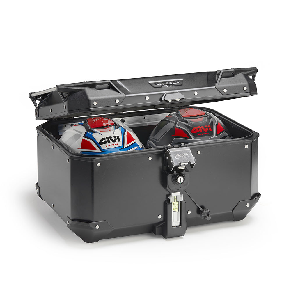 Givi OBKN58B Monokey Trekker Outback Evo Aluminum Motorcycle Case, Black – 3 – Maximomoto PT