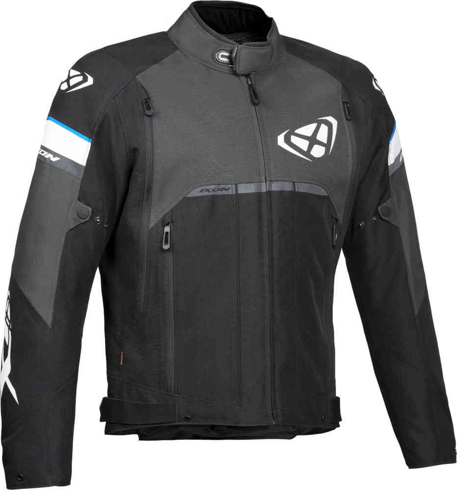 IXON ALLROAD Moto Hombre Textil Chaqueta Negro Antracita Azul – 1 – Maximomoto PT