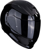 SCORPION EXO 491 Moto Integral Capacetes Solid Preto