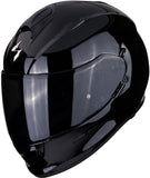 SCORPION EXO 491 Moto Integral Capacetes Solid Preto