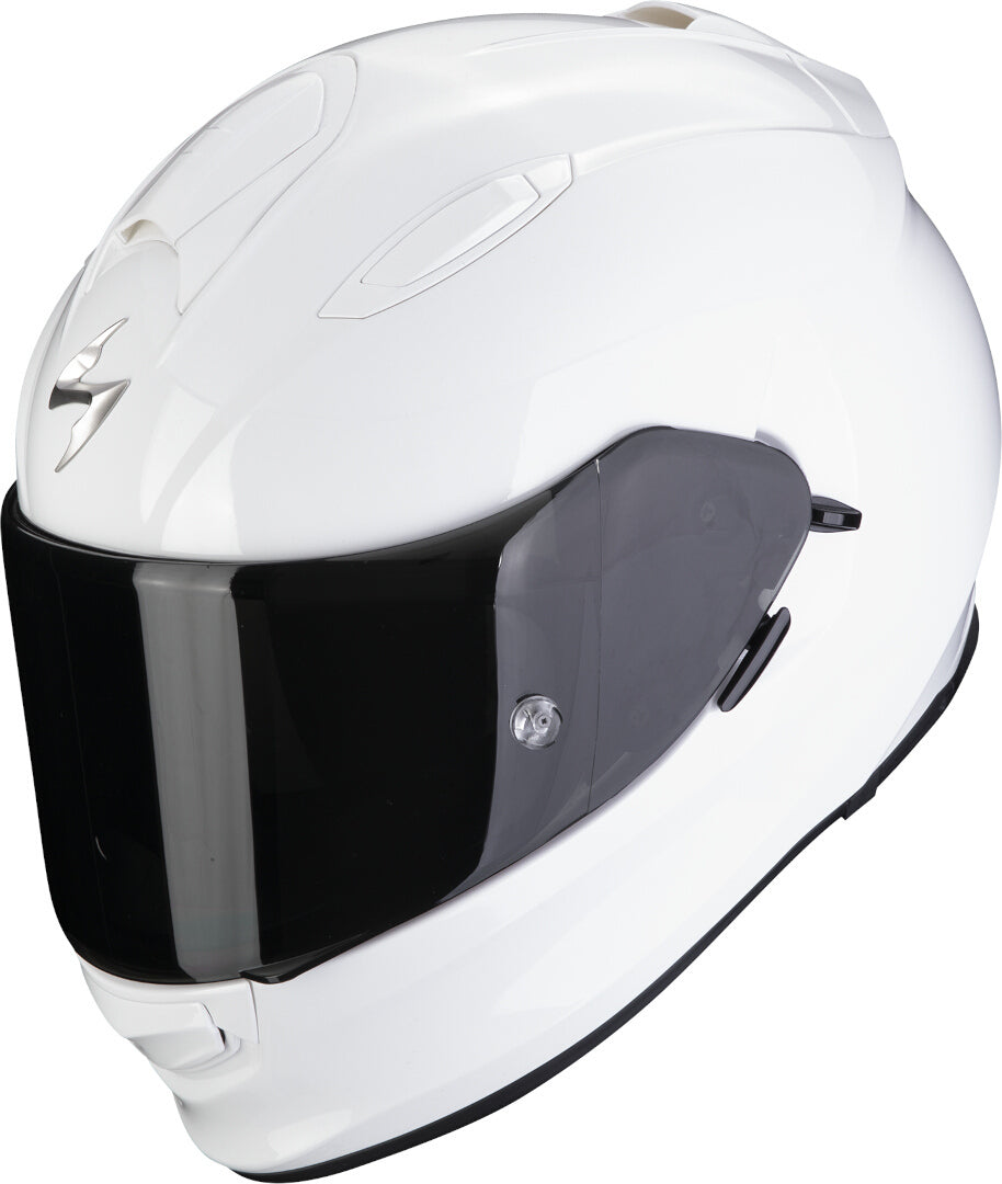 SCORPION EXO 491 Motorcycle Full Face Helmet Solid White – 1 – Maximomoto PT