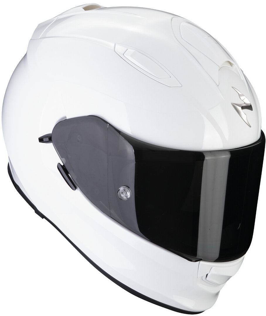 SCORPION EXO 491 Motorcycle Full Face Helmet Solid White – 2 – Maximomoto PT