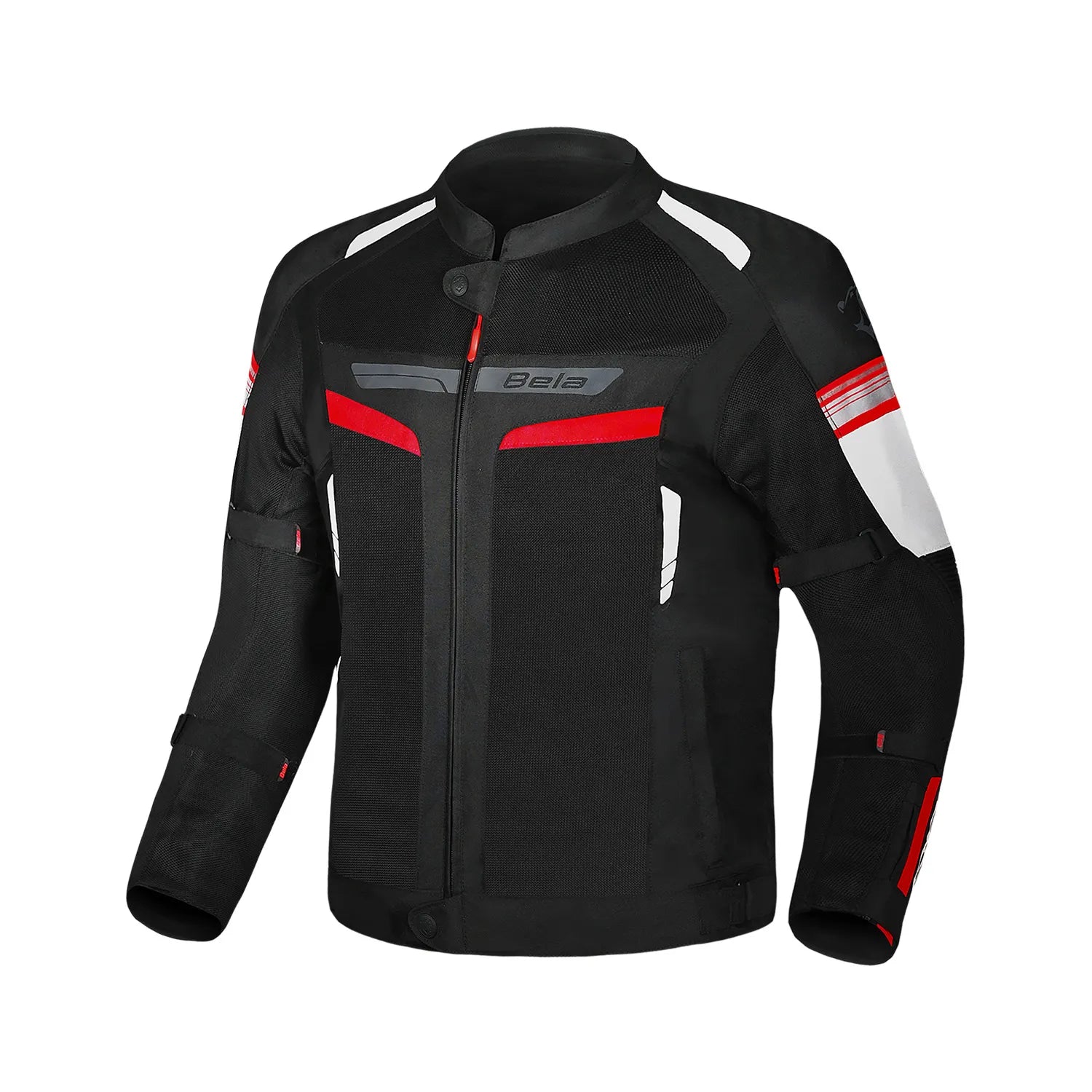 BELA SPRINTER Motorcycle Children's Textile Jackets Black Red – 1 – Maximomoto PT