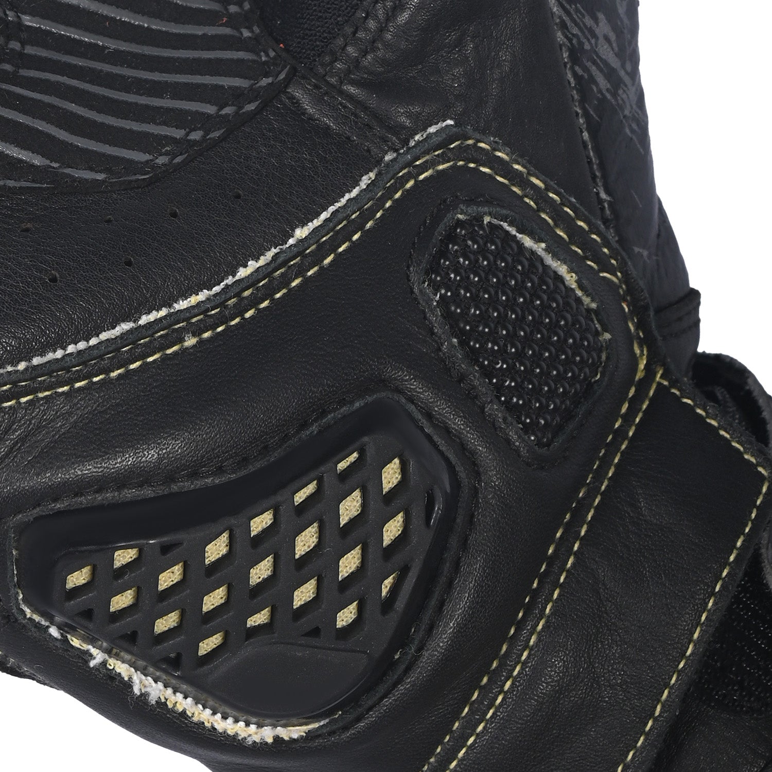 BELA ARMOUR PRO Moto Curta Luvas Preto Fluo Amarelo – 3 – Maximomoto PT