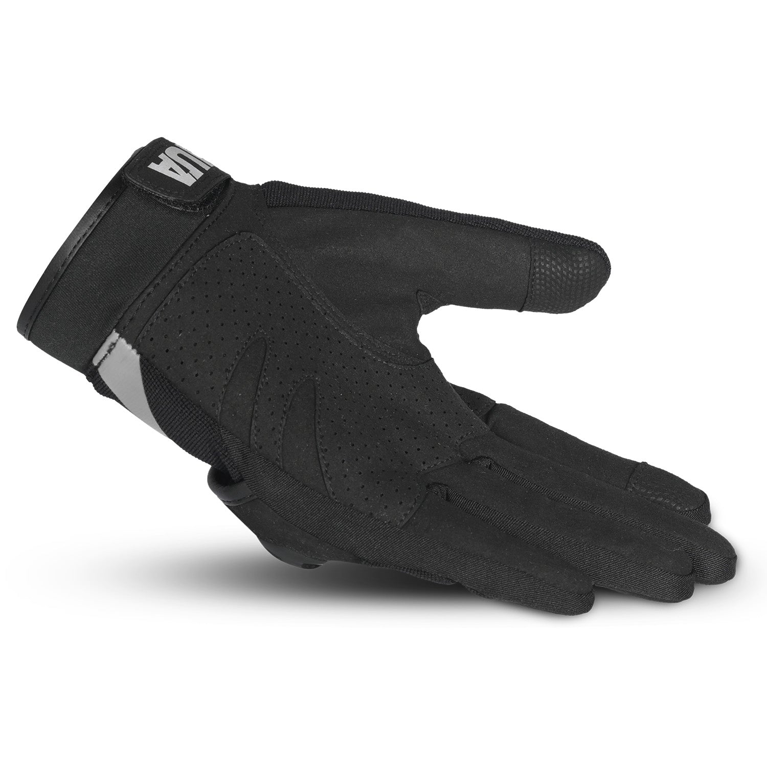 SHUA SHOT Motorcycle Textile Short Gloves Black Gray – 3 – Maximomoto PT
