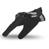 SHUA SHOT Motorcycle Textile Short Gloves Black Gray
