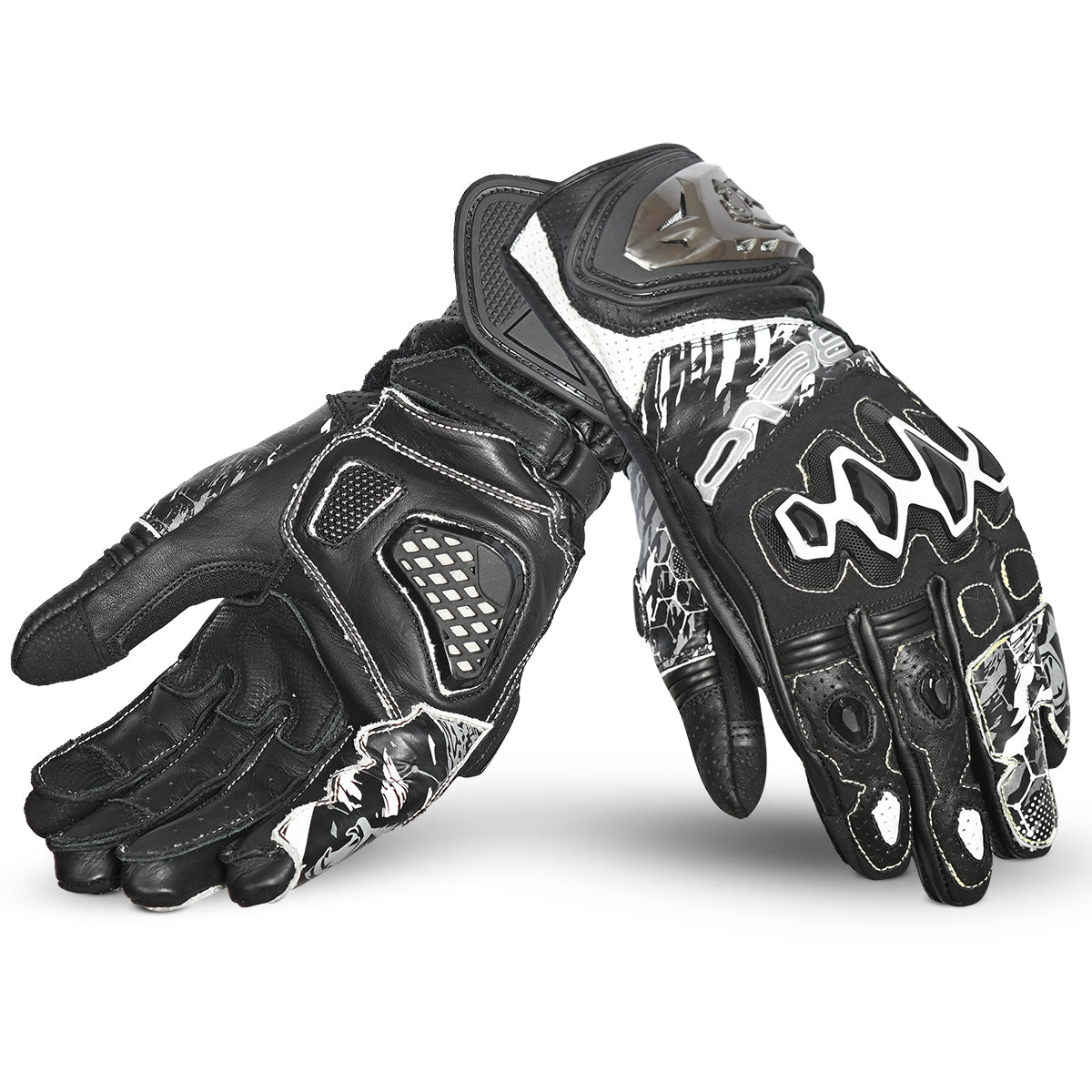 BELA Armor Pro Glove Negro Blanco – 1 – Maximomoto PT