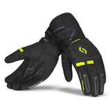 SHUA Snow Seal Moto Inverno Luvas Preto Amarelo