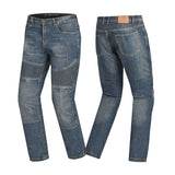 BELA URBAN Denim Jeans Moto Senhora Calcas Maroon Tint Brown