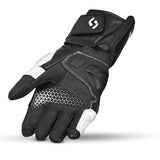 SHUA RANGER PRO Moto Luvas Preto Branco