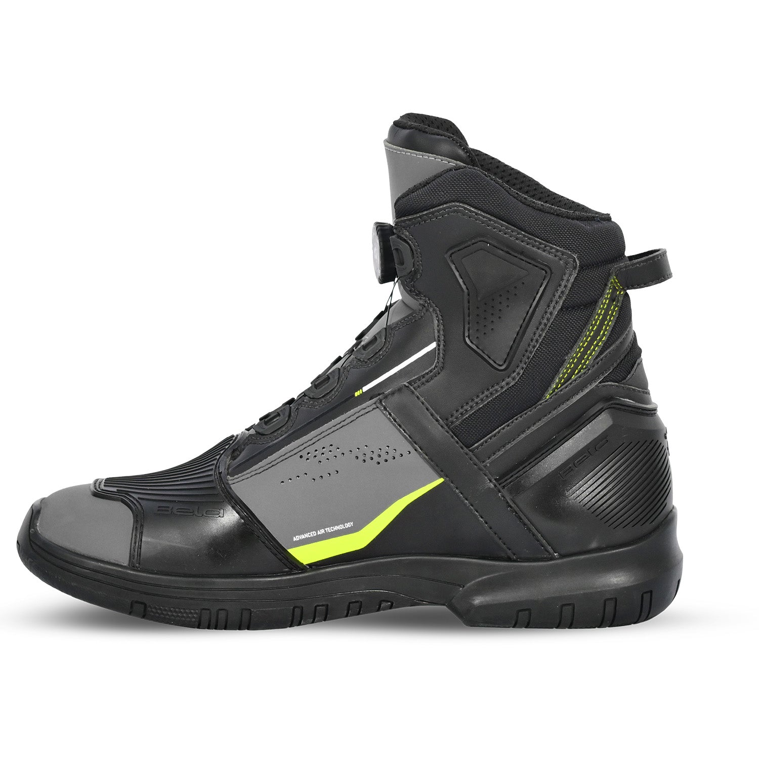 BELA EXTREME FORCE Moto Botas Preto Cinza Amarelo – 8 – Maximomoto PT